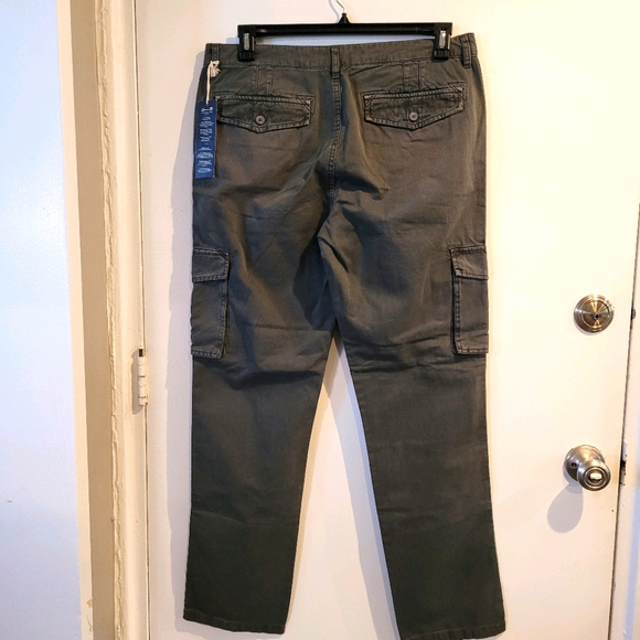 NWT Seven7 Olive Slim Cargo Pants Sz 34 - Picture 2 of 10